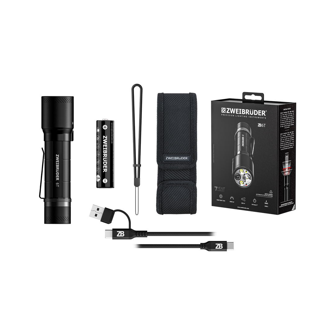 Zweibrüder ZB6T Torch 3000 lumens