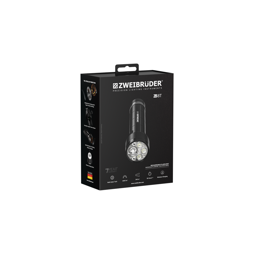 Zweibrüder ZB8T Torch 4000 lumens